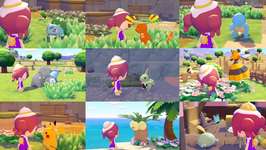 ニンゲン姿のメタモンが，廃れてしまった街を再建する。スローライフサンドボックス「ぽこ あ ポケモン」，約10分間のゲーム紹介動画を公開のサムネイル画像