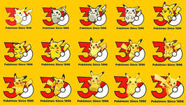 「歴代ピカチュウ」どのピカチュウガ好き?のサムネイル画像