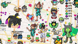 話題の地図絵サービス「wplace」に『ポケモン絵』がたくさん描かれるのサムネイル画像